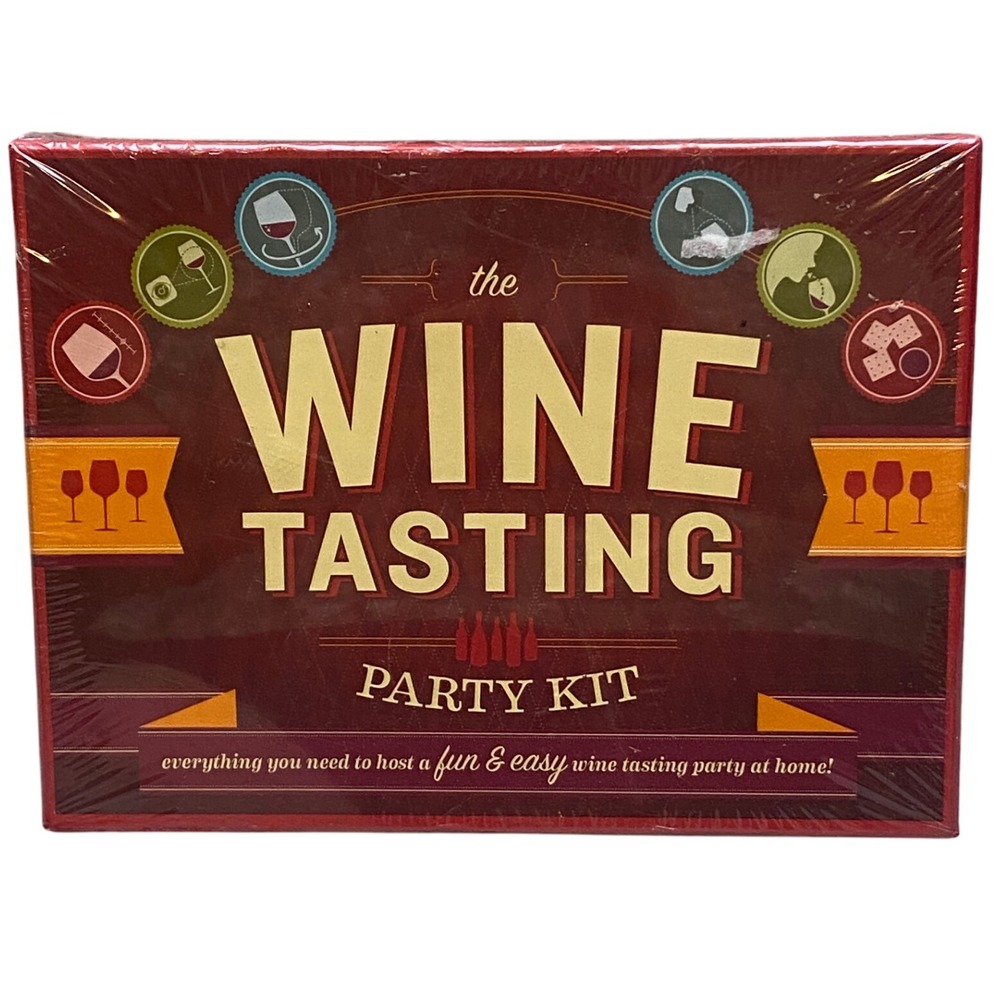 The Wine Tasting Party Kit Game New‎ Sealed Fun Easy